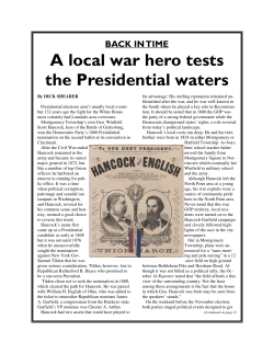 Hancock`s Run for President