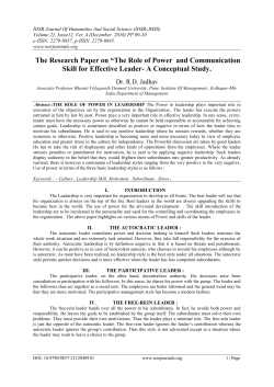 Full PDF - IOSR journals