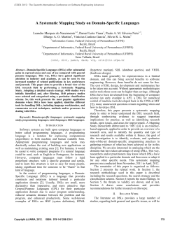 A Systematic Mapping Study on Domain