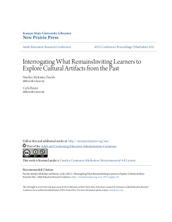 Interrogating What RemainsInviting Learners to