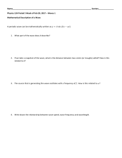 Prelab - Rutgers Physics