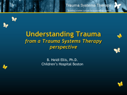 Impact of Trauma