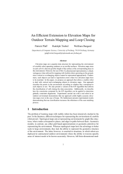 An Efficient Extension to Elevation Maps for Outdoor Terrain
