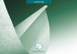 image brochure - Gr&uuml;nperga Papier GmbH