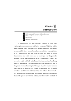 Computational models for the prediction of severe thunderstorms