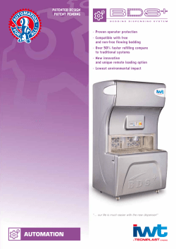 BDS Plus - Scanbur A/S