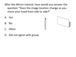After the Mirror tutorial, how would you answer the question &ldquo;Does