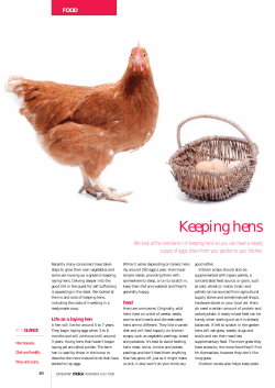 Keeping hens - Consumers` Association of Ireland