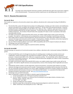 RIT CAD Specifications