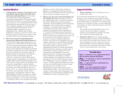 TO KEEP OUR LIBERTY&copy;2003 SchoolMedia, Inc