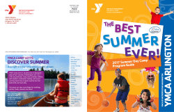 Summer Camp Guide - YMCA of Metropolitan Washington