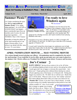 April - mapcc