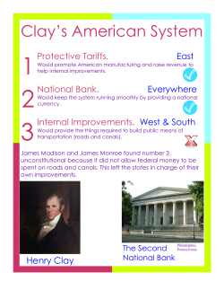 Clay`s American System