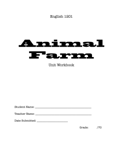 Animal Farm - Tracy Follett