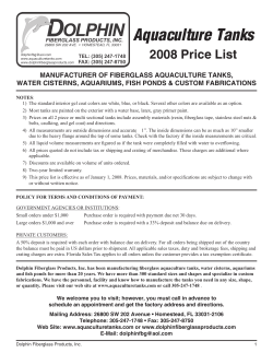 manufacturer of fiberglass aquaculture tanks, water cisterns