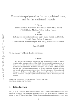 Courant-sharp eigenvalues for the equilateral
