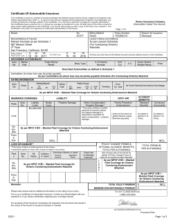Certificate of Automobile Insurance_Ontario_2017