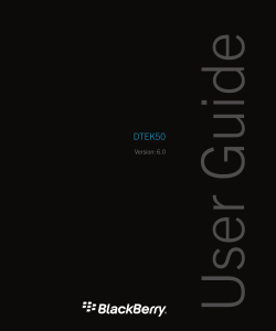 DTEK50-6.0-User Guide