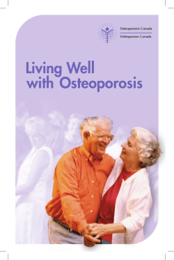 Living Well with Osteoporosis