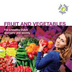 fruit and vegetables
