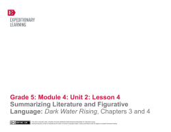 Grade 5: Module 4