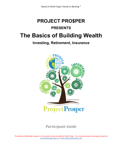 The Basics of Building Wealth