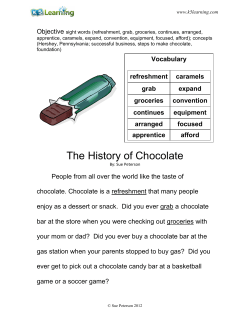 The History of Chocolate