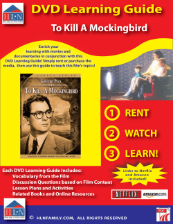 To Kill a Mockingbird - Homeschool Learning Network