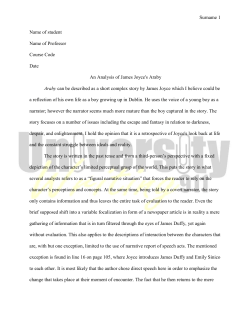 Essay_Example_MLA - University Writing 911