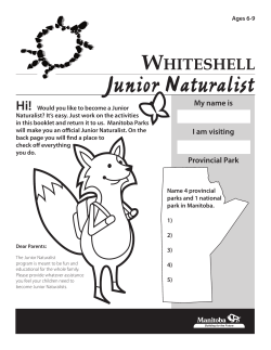 Junior Naturalist