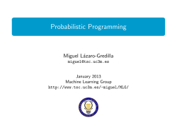 Probabilistic Programming
