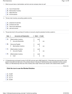 Chapter 5 Handouts - Brasher Accounting