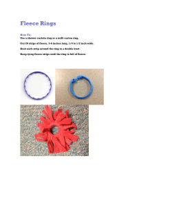 Fleece Rings