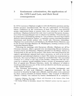 3 Settlement - Comparative State Formation:​A Colloquium in