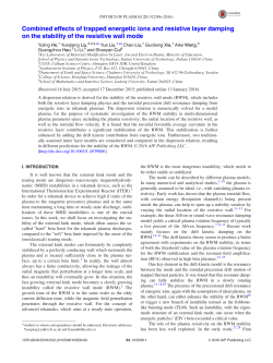 Combined effects of trapped energetic ions and resistive layer