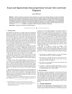 Exact and Approximate Area-proportional Circular Venn and Euler