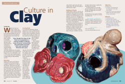 High School Studio Lesson Clay