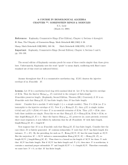 Gorenstein Rings and Modules