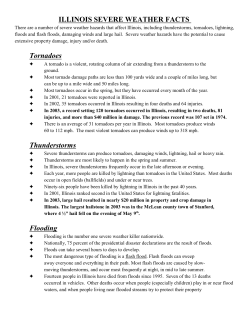 Illinois Severe Weather Facts