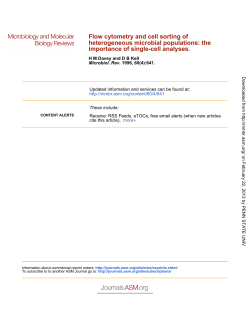 importance of single-cell analyses