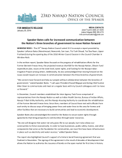 Speaker Bates calls for increased communication between the