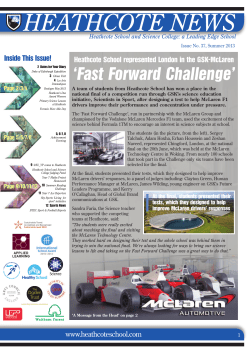 Heathcote News Summer 2013