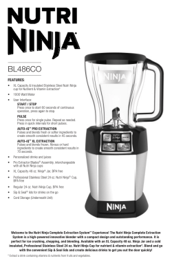 BL486CO - Ninja Kitchen