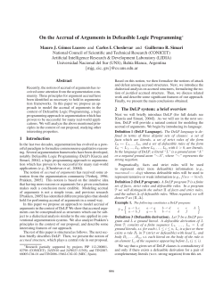 On the Accrual of Arguments in Defeasible Logic Programming