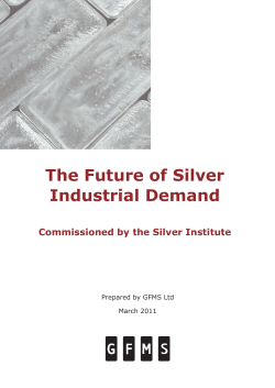 The Future of Silver Industrial Demand