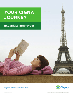 your cigna journey - International SOS