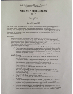 Printable Version - North Carolina Music Educators Association