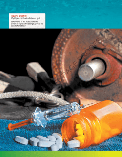 Performance enhancement of the musculoskeletal system