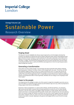 Sustainable Power - Workspace