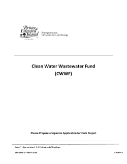 Clean Water - Waste Water Application